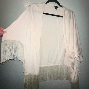 Adorable fringe sweater from Torrid